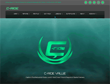 Tablet Screenshot of c-ride.com